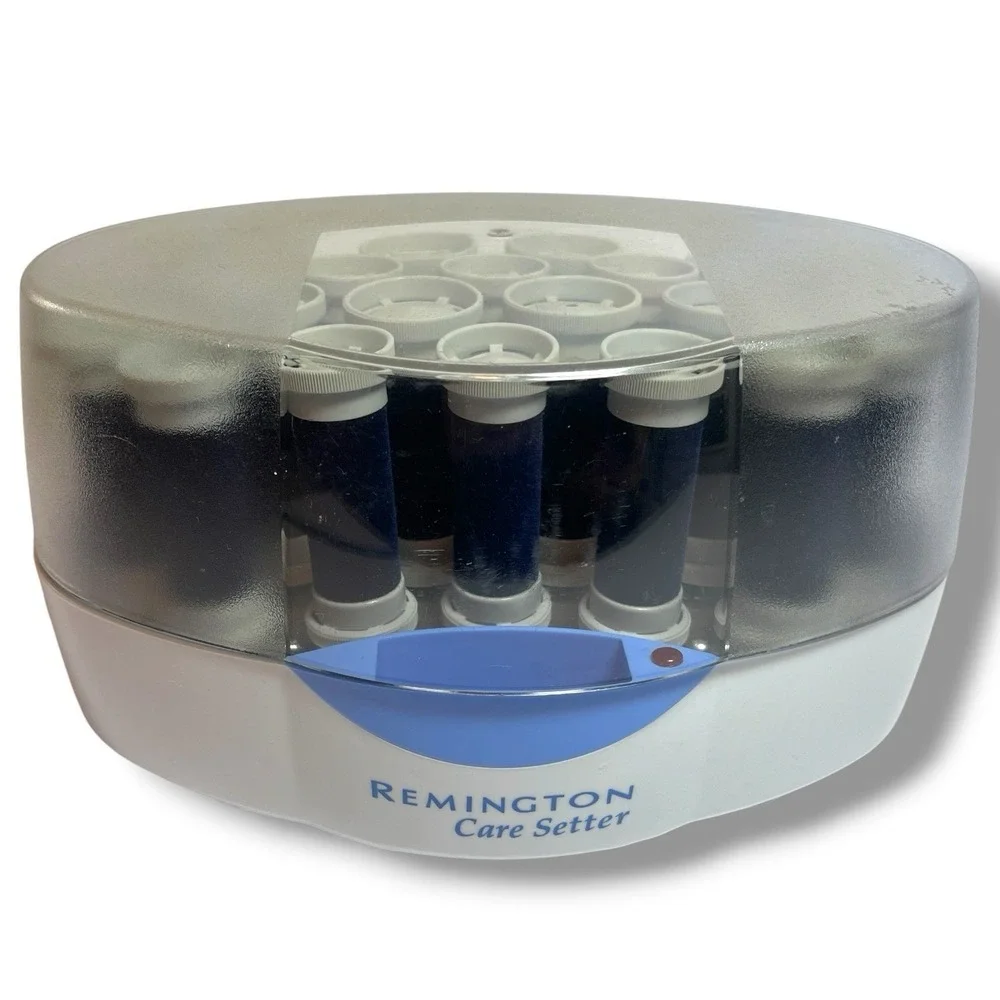 Remington‎ Care Setter Hot Rollers KF-20I Velvet Flocked Wax Core 20, 10 Clips